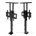 32-70inch Height Adjustable 1000mm Stroke Lifting Up To Down Motorized Drop Down Cabinet Tv Lift Floor Stand Electric Tv Mount